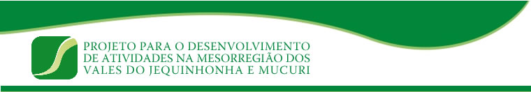 PROJETO PARA O DESENVOLVIMENTO DE ATIVIDADES NA MESORREGIÃO DOS VALES DO JEQUITINHONHA E MUCURI
